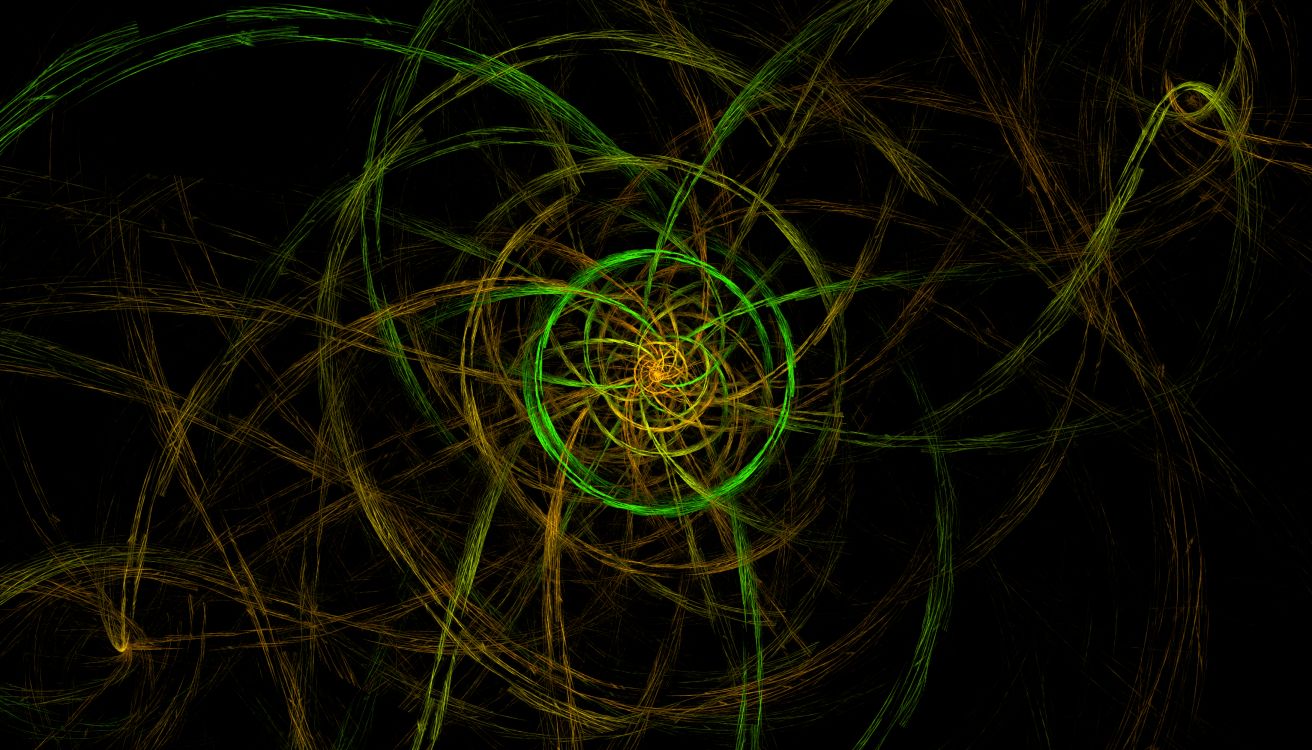 Papier Peint Numérique Lumière Jaune et Verte. Wallpaper in 3500x2000 Resolution