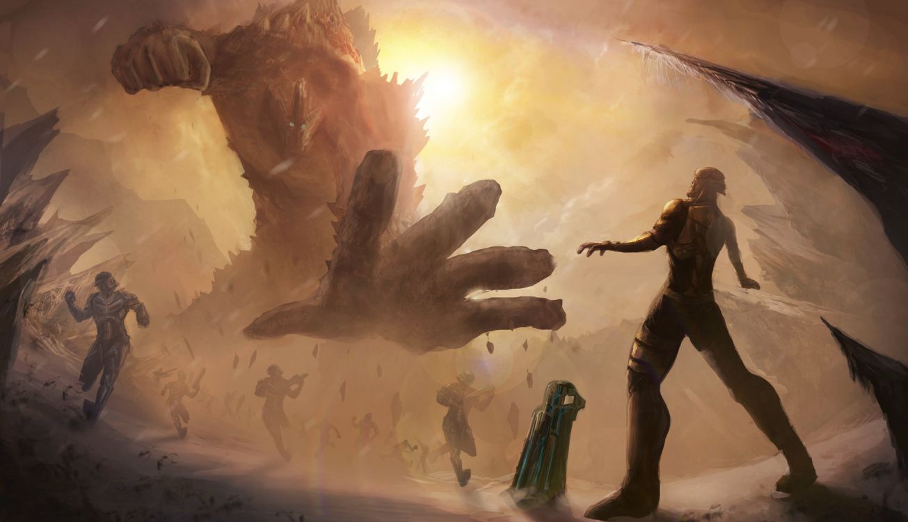 3 Hombres de Pie Sobre Una Formación Rocosa Marrón. Wallpaper in 1920x1103 Resolution