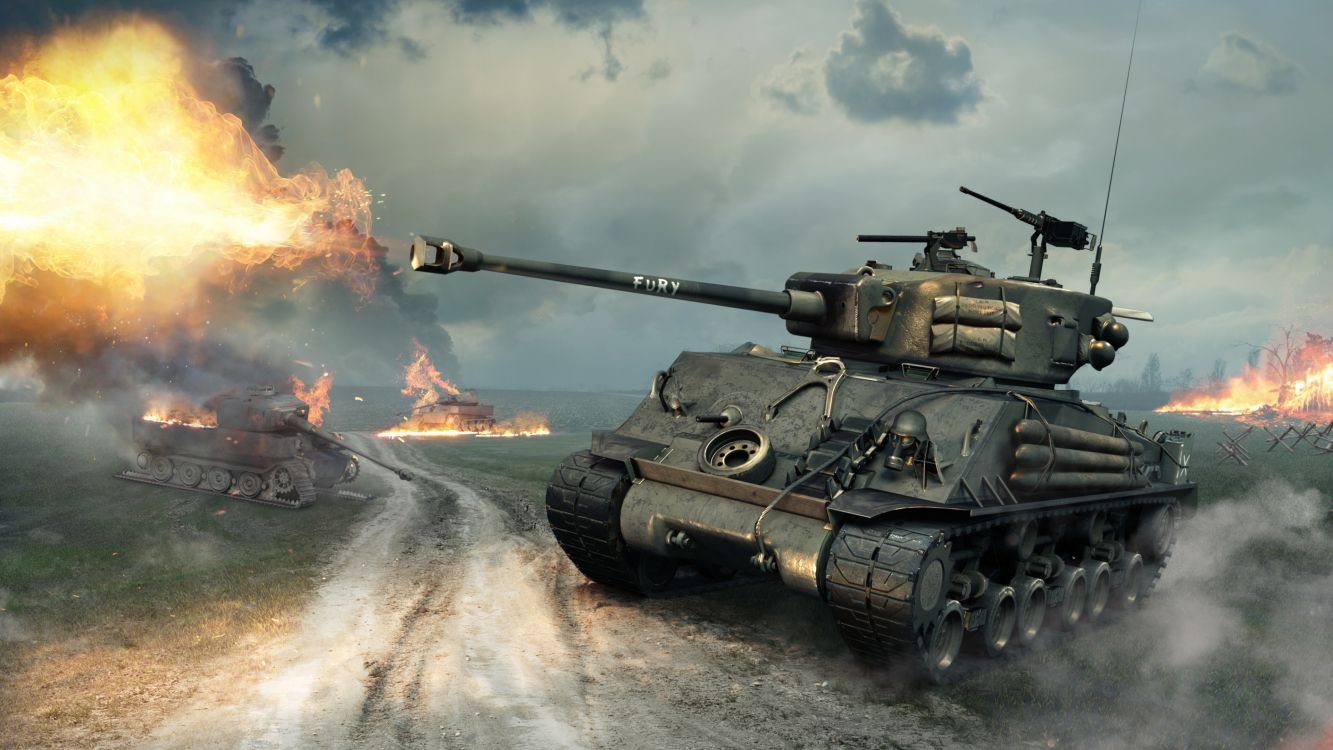World of Tanks, Wargaming, Tigre Ii, Véhicule de Combat, Militaire. Wallpaper in 3840x2160 Resolution