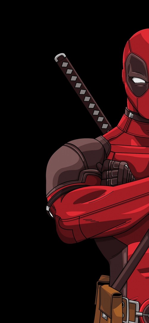 Image cool deadpool drawing, wade wilson, drawing, sketch, superhero