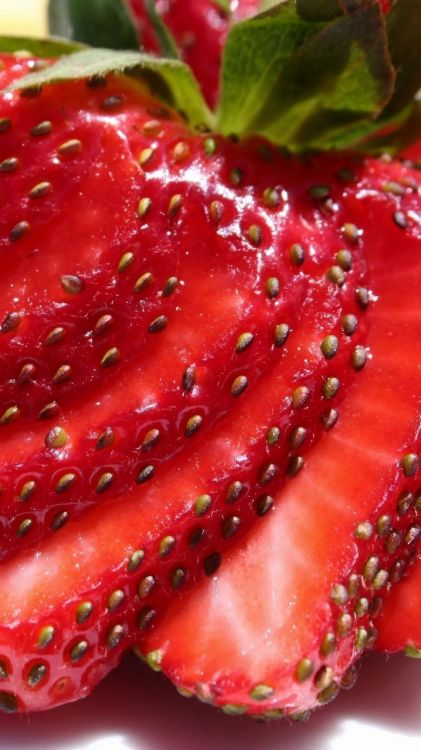 Rebanada de Fresa, Jugo, Naranja, Guayaba, Postre. Wallpaper in 720x1280 Resolution