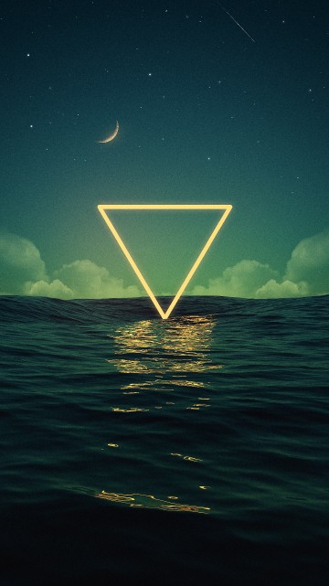 Image moon, water, atmosphere, daytime, liquid