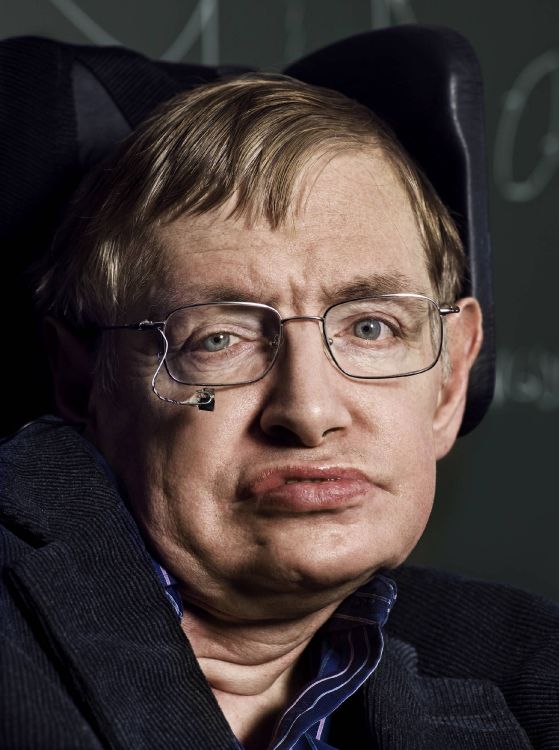 Stephen Hawking, Científico, Gafas, Barbilla, Entrecejo. Wallpaper in 1865x2500 Resolution