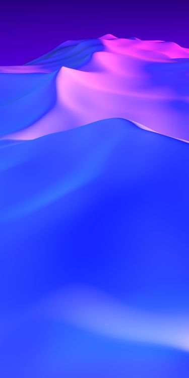 Apple, Blue, Purple, Pente, Violette. Wallpaper in 1125x2250 Resolution