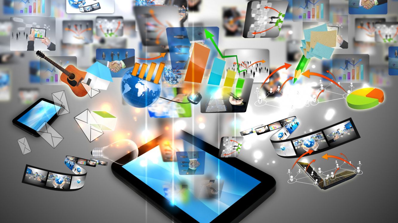 IPad Noir Sur Tableau Blanc. Wallpaper in 2560x1440 Resolution