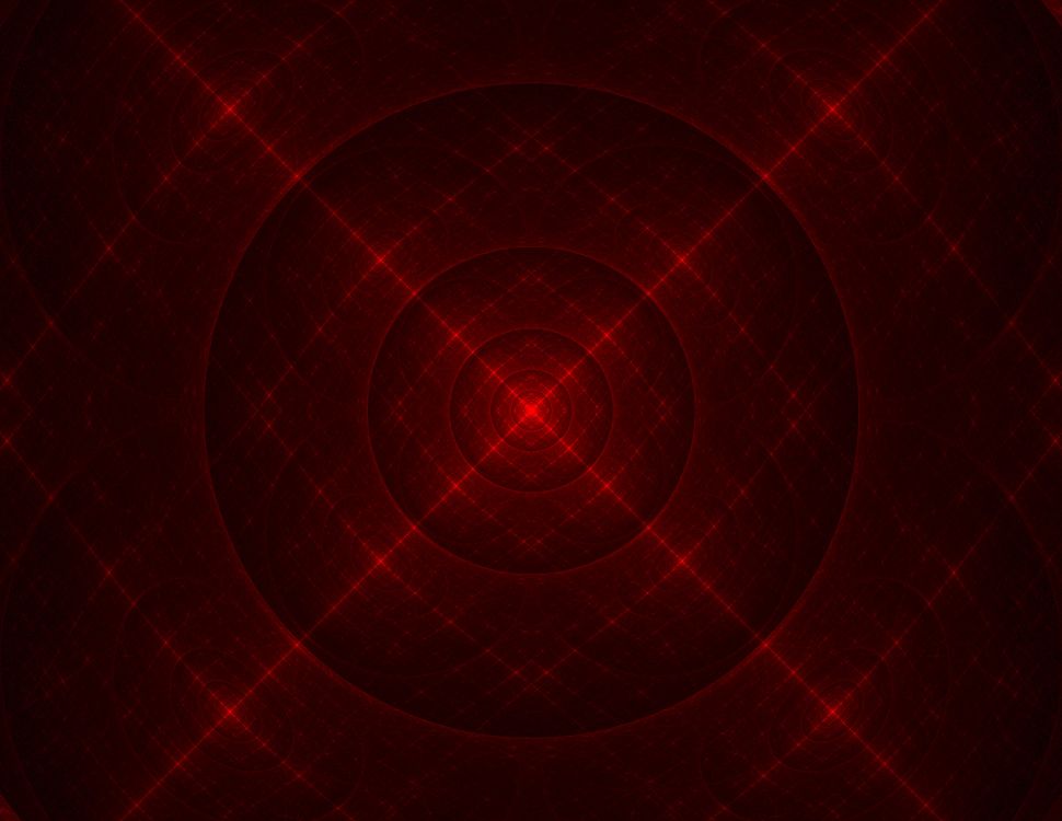 分形, 红色的, 圆圈, 空间, 对称 壁纸 4016x3104 允许
