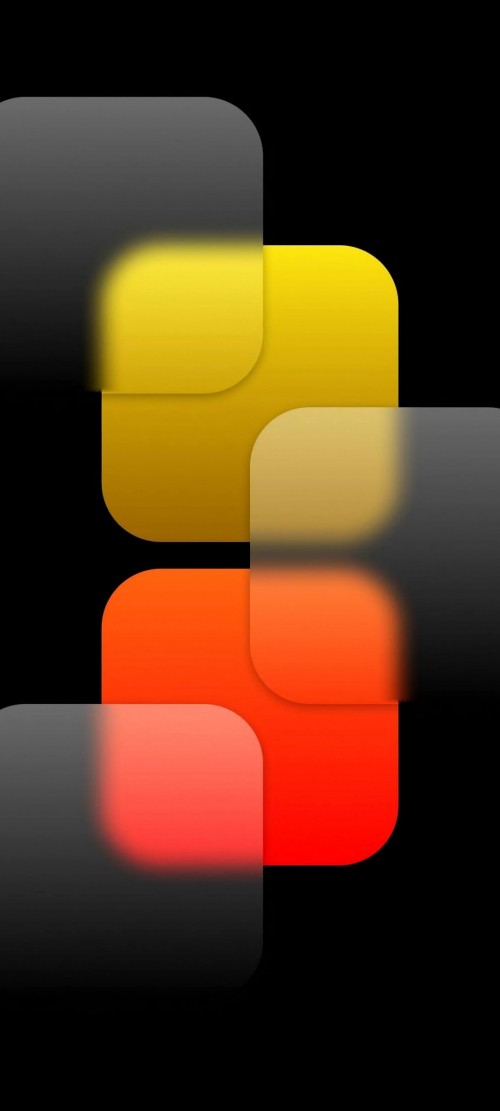 Image red yellow and black square, colored, orange, green, black