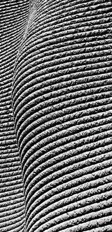 Image black and white striped textile