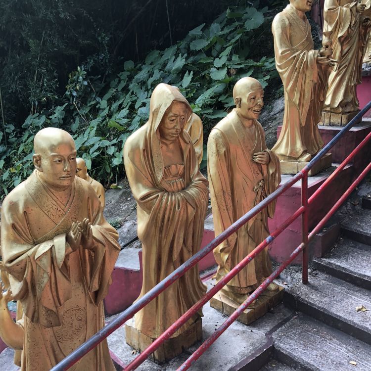 雕像, 寺庙, 艺术, 雕塑, 楼梯 壁纸 1772x1772 允许