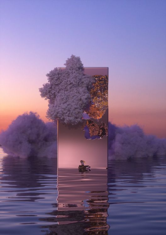 Reflexion, Soundcloud, ep Verkaufen, Kunst, Spotify. Wallpaper in 2622x3720 Resolution