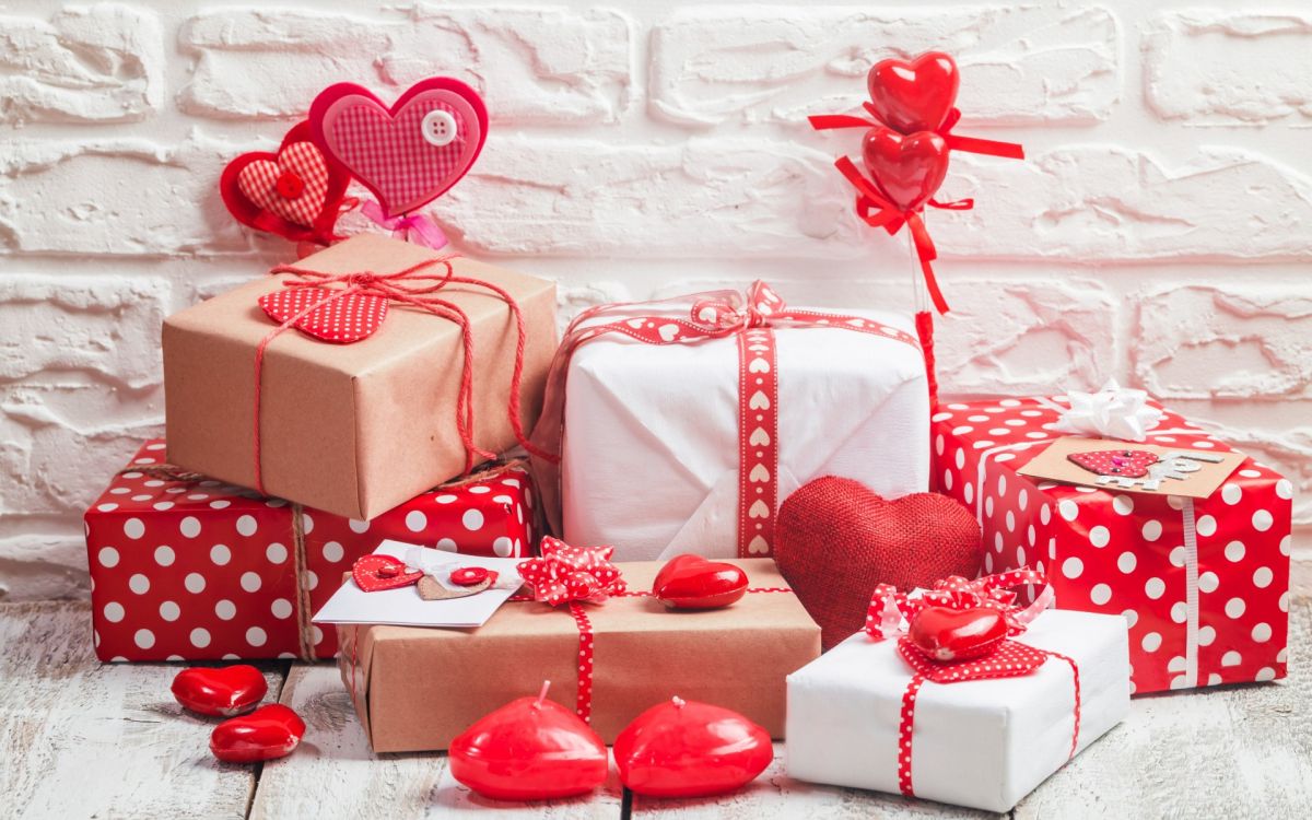 Geschenk, Valentines Tag, Herzen, Party Favor, Hochzeitsbevorzugungen. Wallpaper in 1920x1200 Resolution