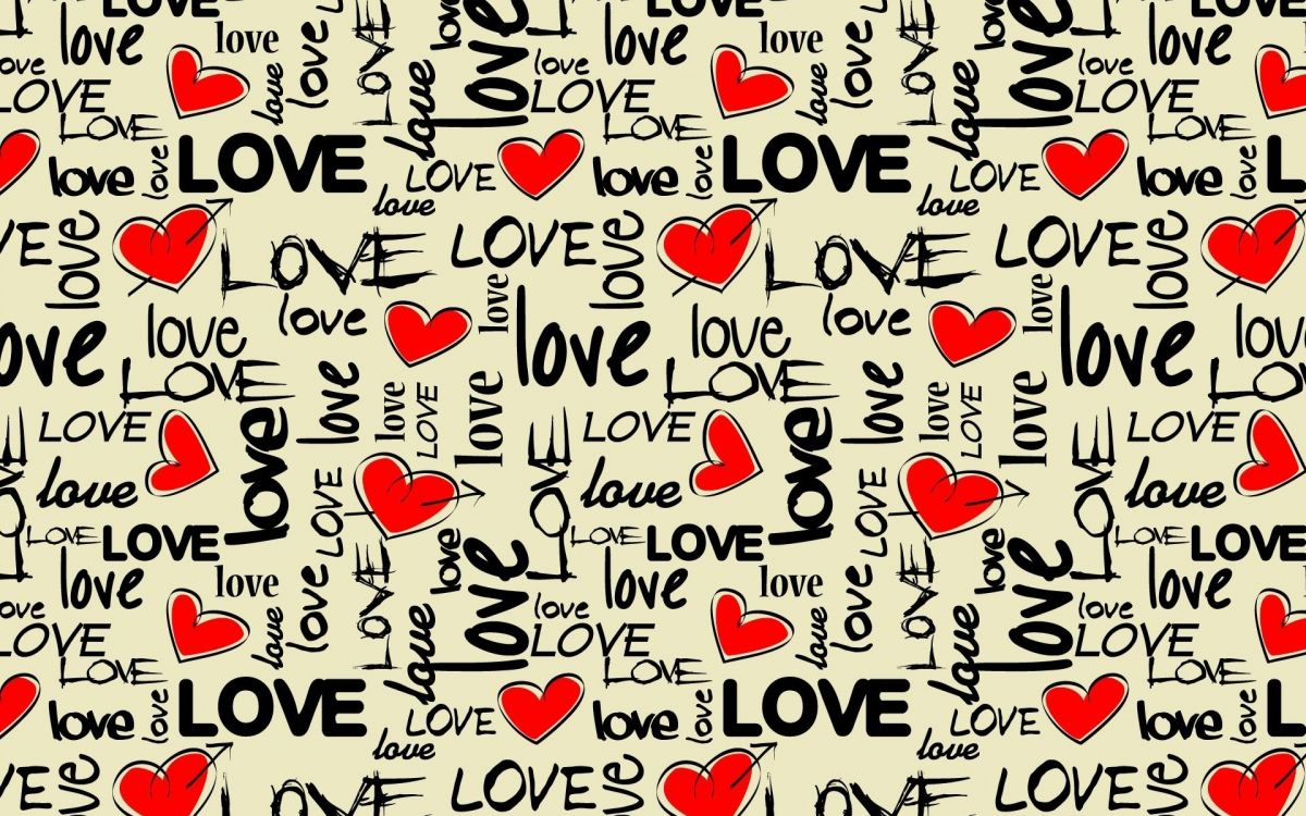 heart, text, pattern, design, love