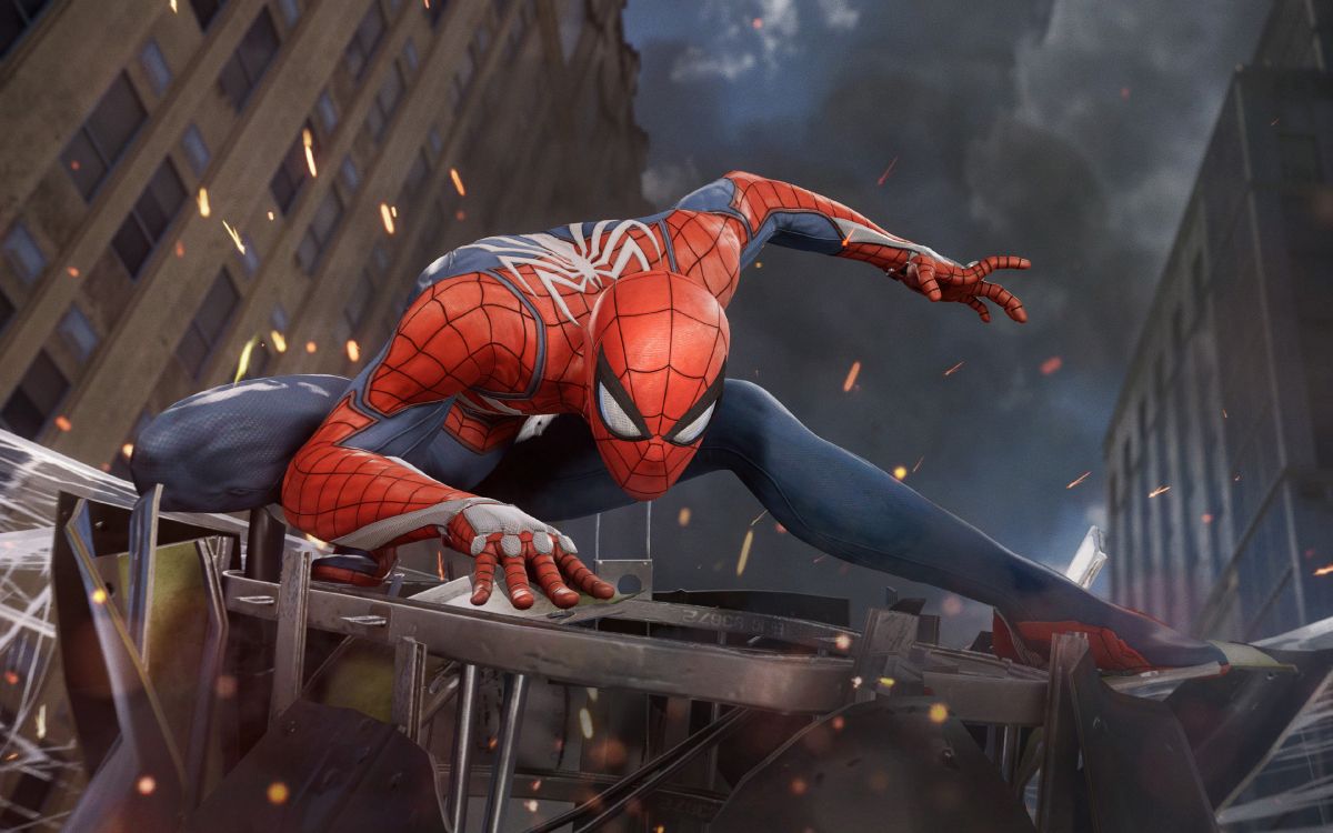 Spider-man, 患有失眠症的游戏, 超级英雄, 性能, 肉体 壁纸 3840x2400 允许
