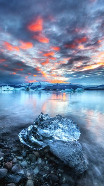 Image smartphone, blue, cloud, water, nature