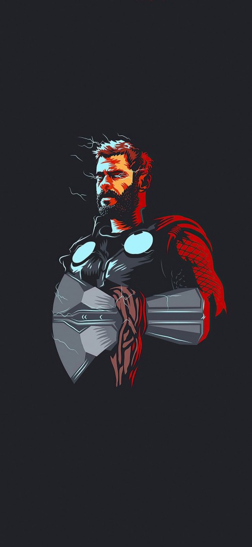 Image thor fanart, thor, hulk, art, superhero