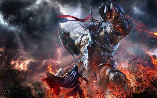 Image lords of the fallen, demon, pc game, games, illustration