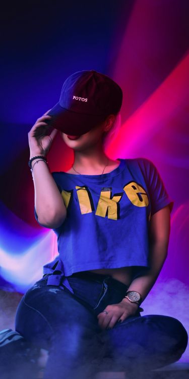 Mädchenhaft, Girly Girl, Arm, Schulter, Purpur. Wallpaper in 1080x2160 Resolution