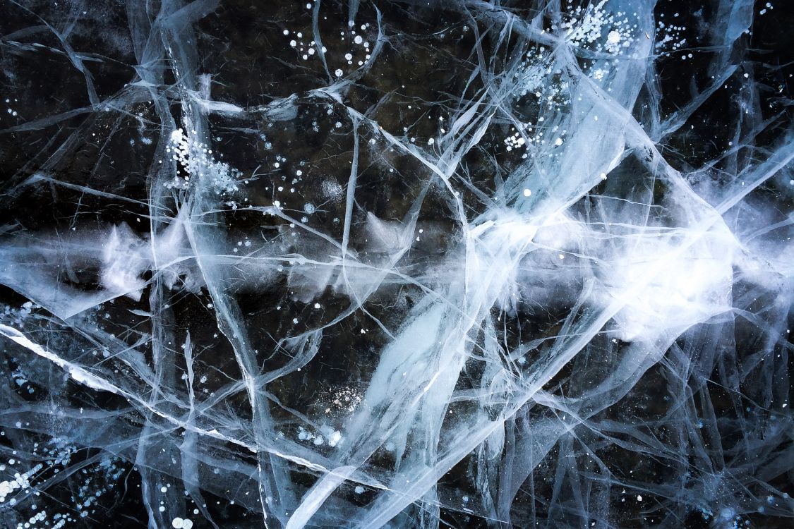 Peinture Abstraite Blanche et Bleue. Wallpaper in 3264x2176 Resolution