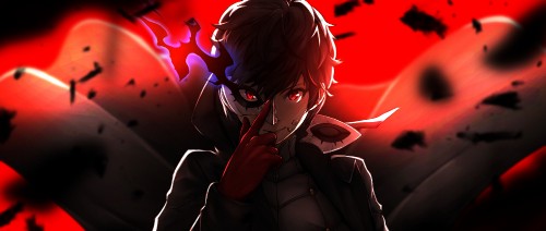 Image Persona 5, art, entertainment, darkness, event