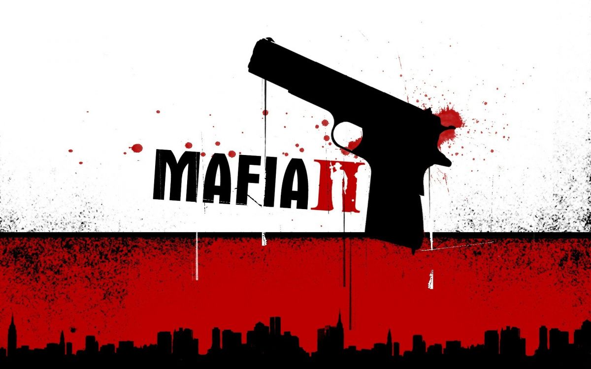 Mafia Ii, Mafia, Graphic Design, Red, Text. Wallpaper in 1920x1200 Resolution