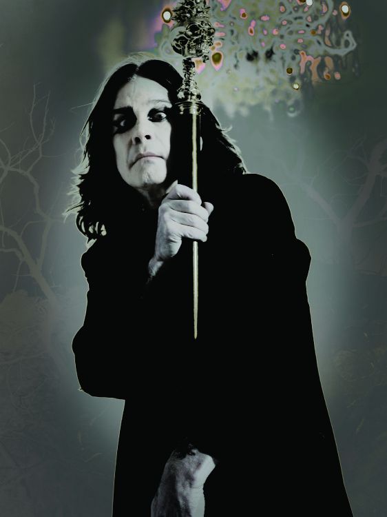 Ozzy Osbourne, No Más Visitas II, Black Sabbath, Fumar, Negro. Wallpaper in 2400x3200 Resolution