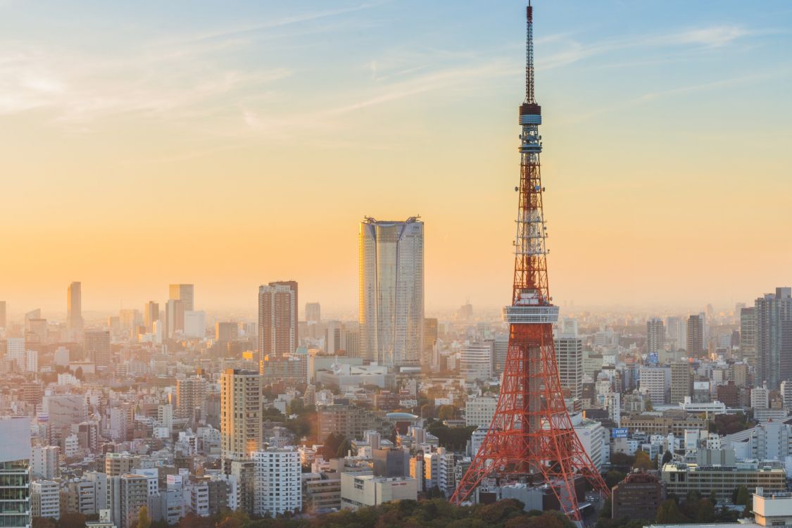 东京塔 艾菲尔铁塔 城市 城市景观 天际线高清壁纸 市图片 桌面背景和图片