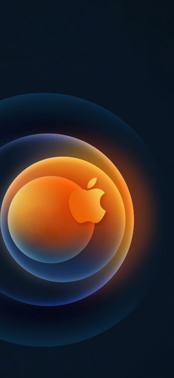 Apple, IPhone, Apples, Orange, Colorfulness. Wallpaper in 1420x3073 Resolution