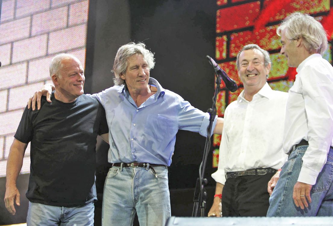 David Gilmour, Roger Waters, En Vivo 8, Pink Floyd, Evento. Wallpaper in 2000x1357 Resolution