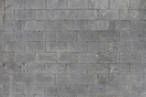 Image grey brick wall during daytime