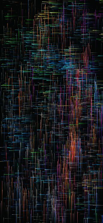 Purple, Art, Symétrie, Rectangle, Espace. Wallpaper in 1242x2688 Resolution