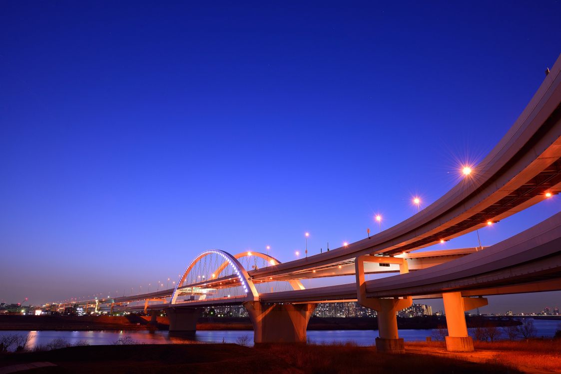 white bridge under blue sky during daytime