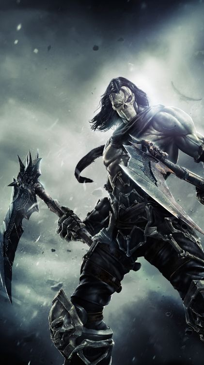 Darksiders Ii, Darksiders, el Arte de Darksiders Ii, Darksiders Iii, Juegos de Vigilia. Wallpaper in 1440x2560 Resolution