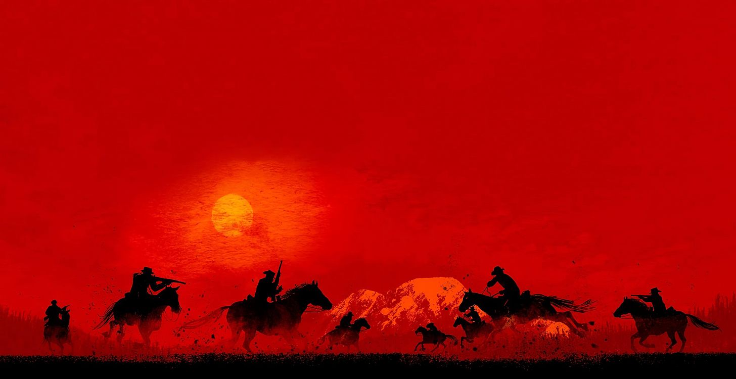 Red Dead En Ligne, Red Dead Redemption, Multijoueur Jeu Vidéo, Rockstar Games, Playstation 4. Wallpaper in 3840x1978 Resolution