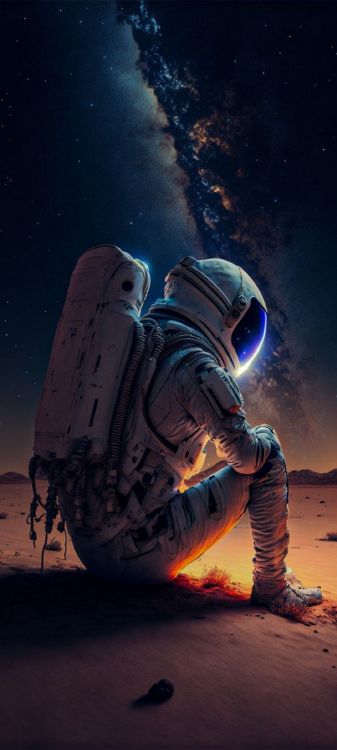 宇航员, 外层空间, 空间站, 空间探索 壁纸 1080x2400 允许