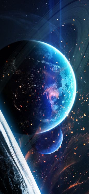 气氛, 艺术, 天文学对象, 科学, 圆圈 壁纸 1299x2813 允许