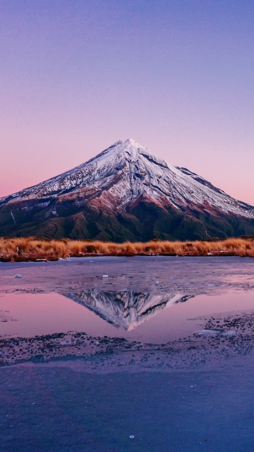 Image lake mount taranaki, Mount Taranaki, mount ruapehu, Pouakai Range, gisborne