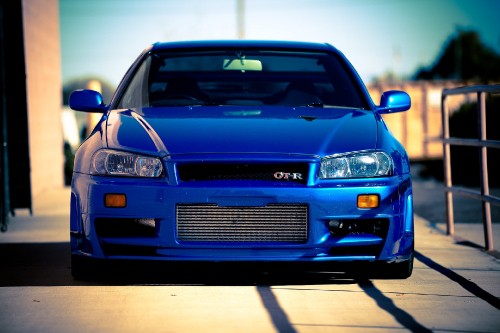 Image blue bmw m 3 on road during daytime