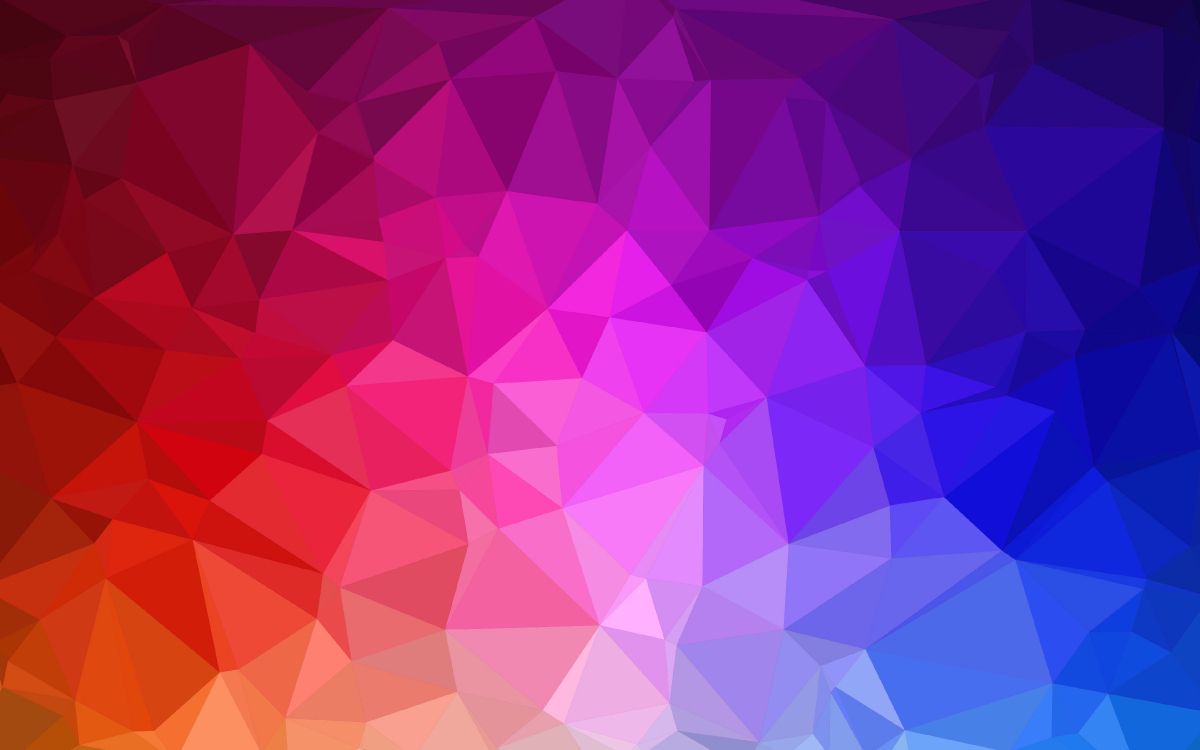 三角形, 紫色的, 品红色, 粉红色, 对称 壁纸 3840x2400 允许