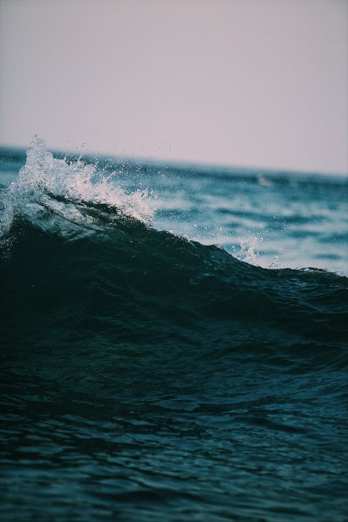 Mer, le Vent Vague, Eau, Blue, Turquoise. Wallpaper in 3648x5472 Resolution