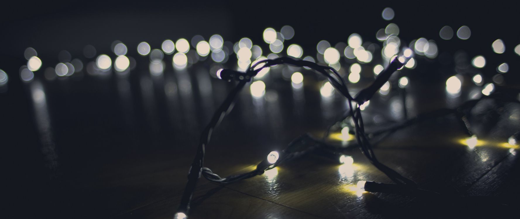 光, 反射, Garland, 灯光 壁纸 2560x1080 允许