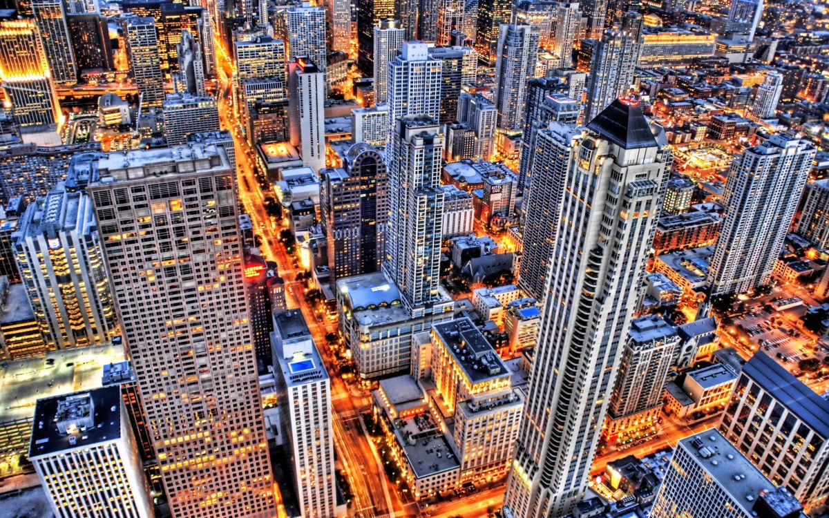 aerial view of city buildings during daytime