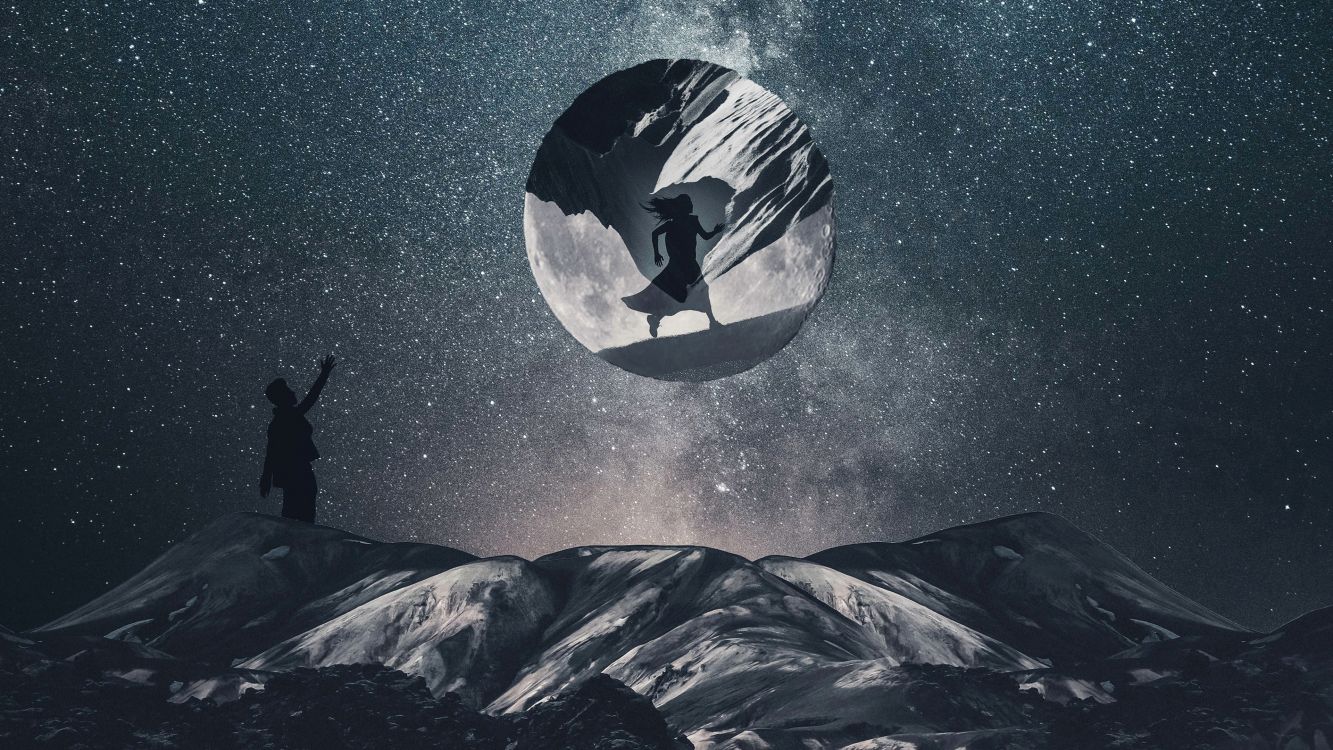 Ambiente, Mun Paniya, Montaña, Naturaleza, Negro. Wallpaper in 3840x2160 Resolution