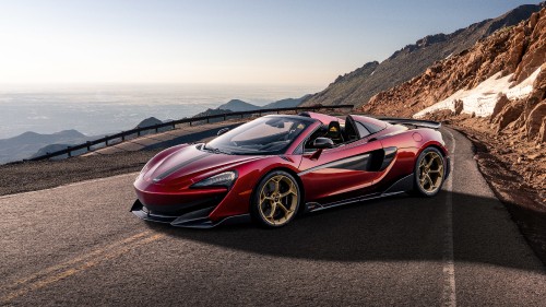 Image mclaren 600lt spider pikes peak, 2020 mclaren 600lt, mclaren, McLaren 600LT Spider, cars