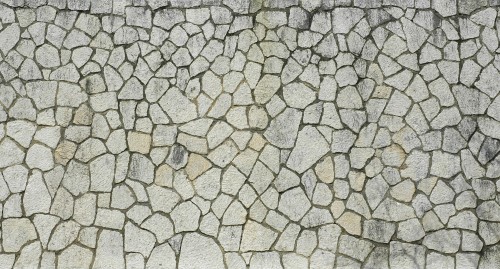 Image gray and black brick pavement