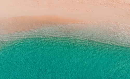 Image wave, coast, water, turquoise, teal