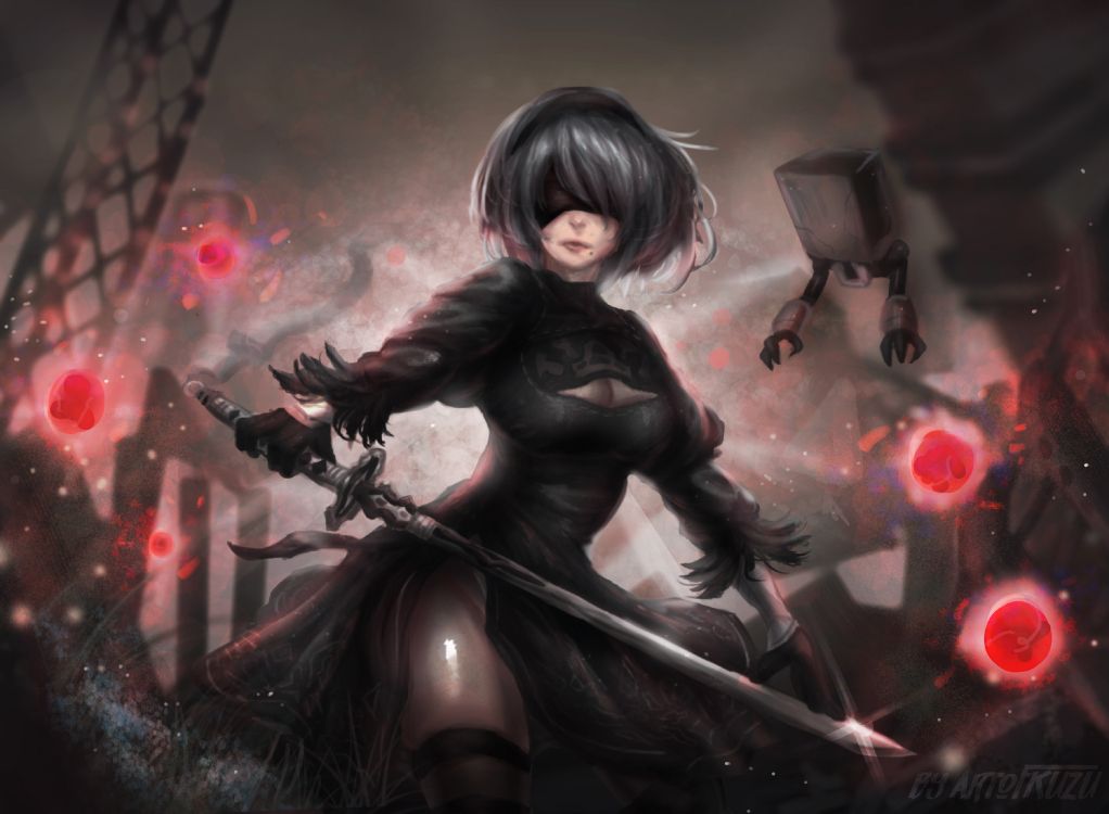 Mujer en Camisa de Manga Larga Negra Con Arma Negra. Wallpaper in 3543x2598 Resolution