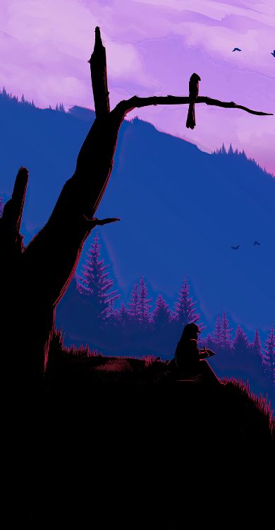 气氛, 性质, Azure, 树枝, 手势 壁纸 1498x2880 允许