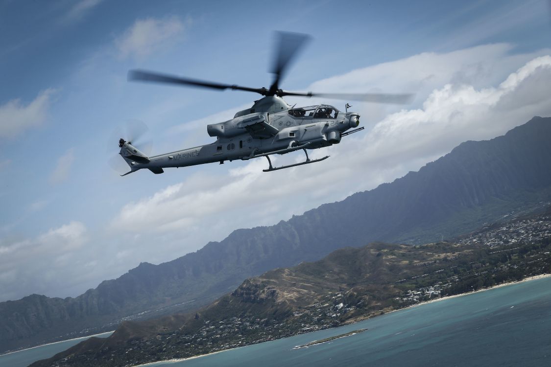 直升机, 攻击直升机, 美国海军陆战队, 直升机转子的, 旋翼飞机 壁纸 5184x3456 允许