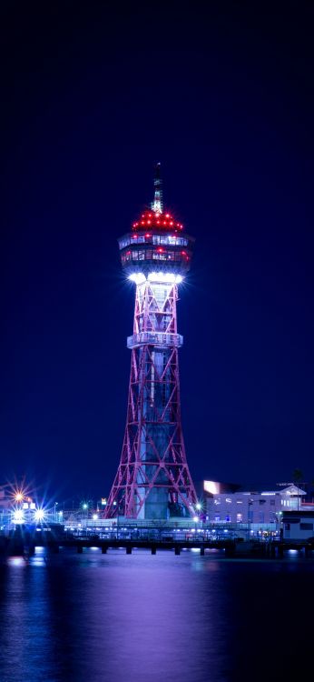 Smartphone, Attraction Touristique, Bâtiment, Gratte-ciel, Lumière. Wallpaper in 1080x2340 Resolution