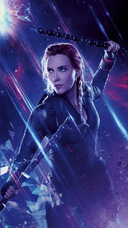 Avengers Endgame Schwarze Witwe Poster, Avengers Endspiel, Natasha Romanoff, Scarlett Johansson, Thanos. Wallpaper in 2160x3840 Resolution